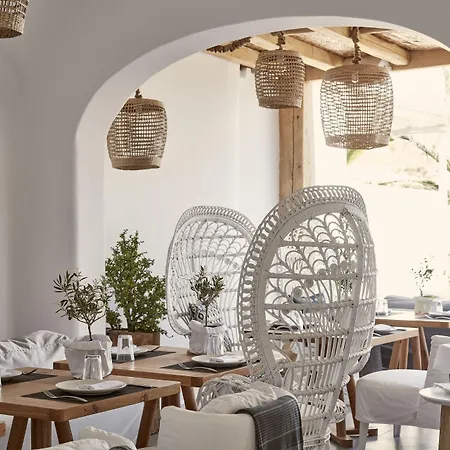 호텔 Mykonos Ammos - Small Luxury Of The World 오르노스