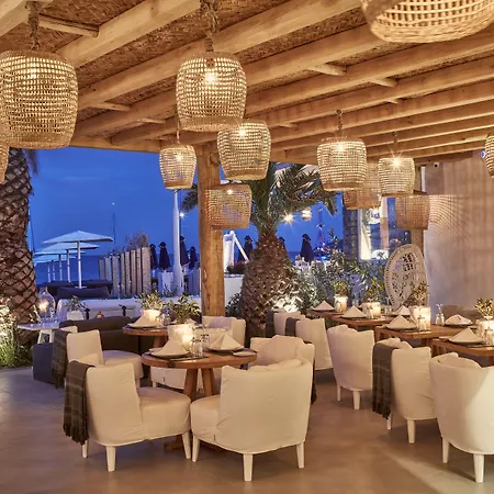 호텔 Mykonos Ammos - Small Luxury Of The World 오르노스