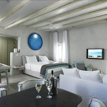 מלון Mykonos Ammos - Small Luxury Of The World אורנוס